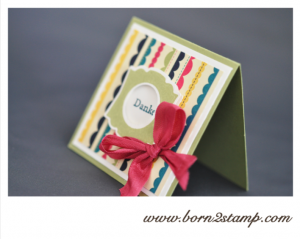 Stampin' UP! DSP Gartenparty Label love