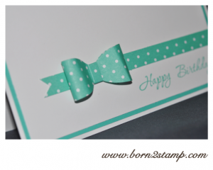 Stampin' UP! Geburtstagskarte mit Memorable Moments