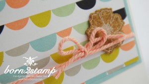 STAMPIN' UP! Karte mit SAB Sweet Sorbets und Perfectly Penned