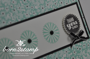 STAMPIN' UP! Dankeskarte mit Starburst Sayings und SAB Sweet Sorbets