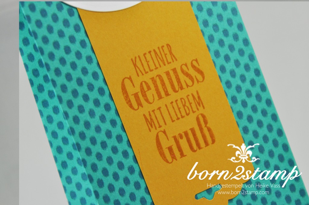 STAMPIN' UP! born2stamp Gift bag Punch board Versuche