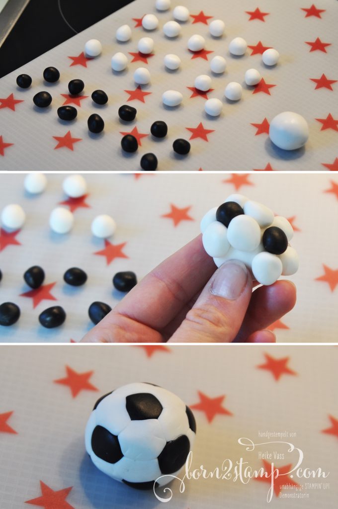 born2stamp STAMPIN' UP! Fussball-Party Torte