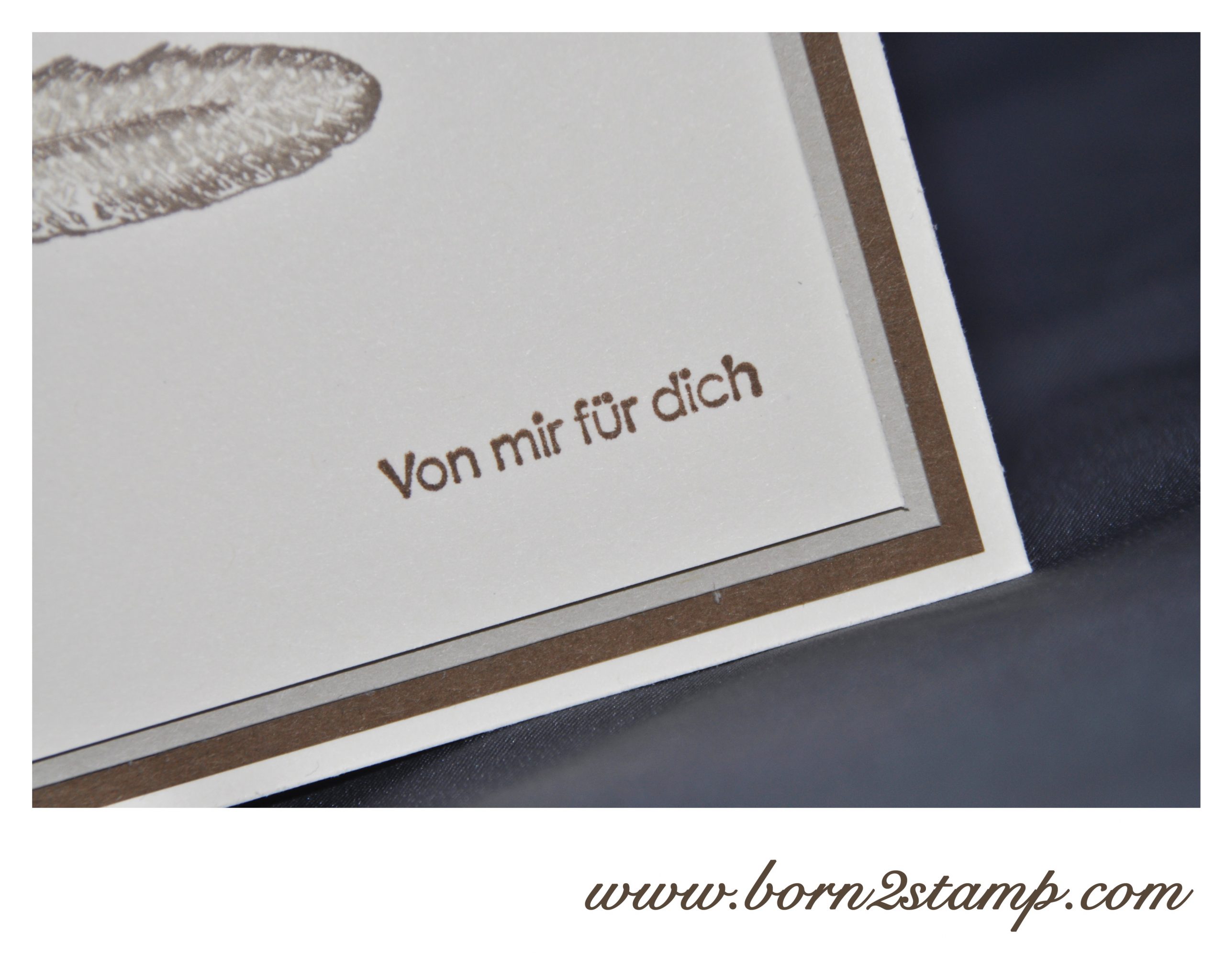 Stampin‘ UP! Fine Feathers Kleine Wünsche