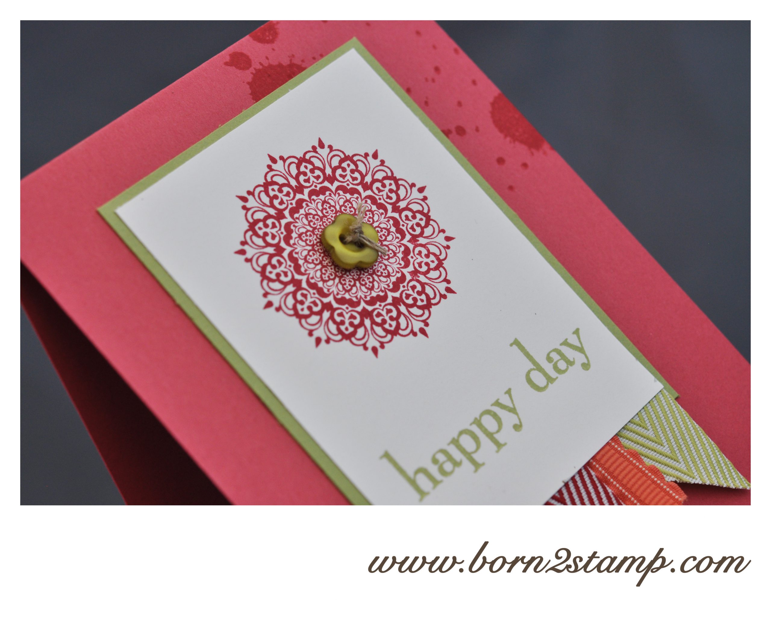 Stampin‘ UP! Geburtstagskarte Happy Day Sonnenschein Gorgeous Grunge