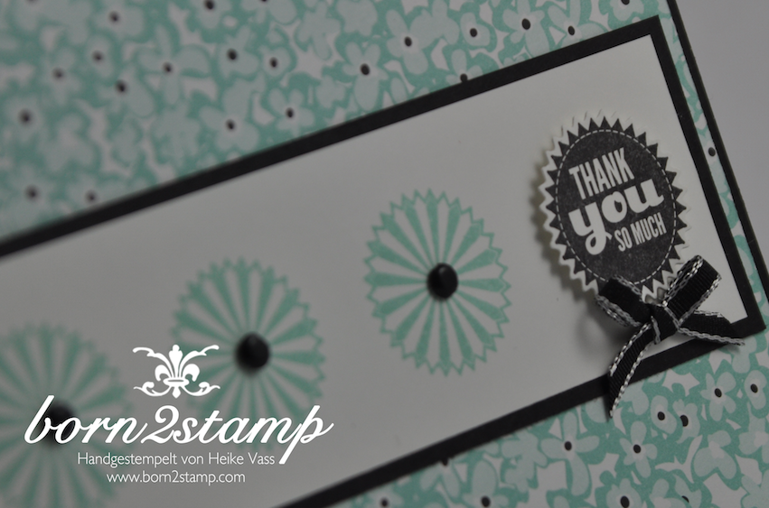 STAMPIN‘ UP! Dankeskarte mit Starburst Sayings und SAB Sweet Sorbets