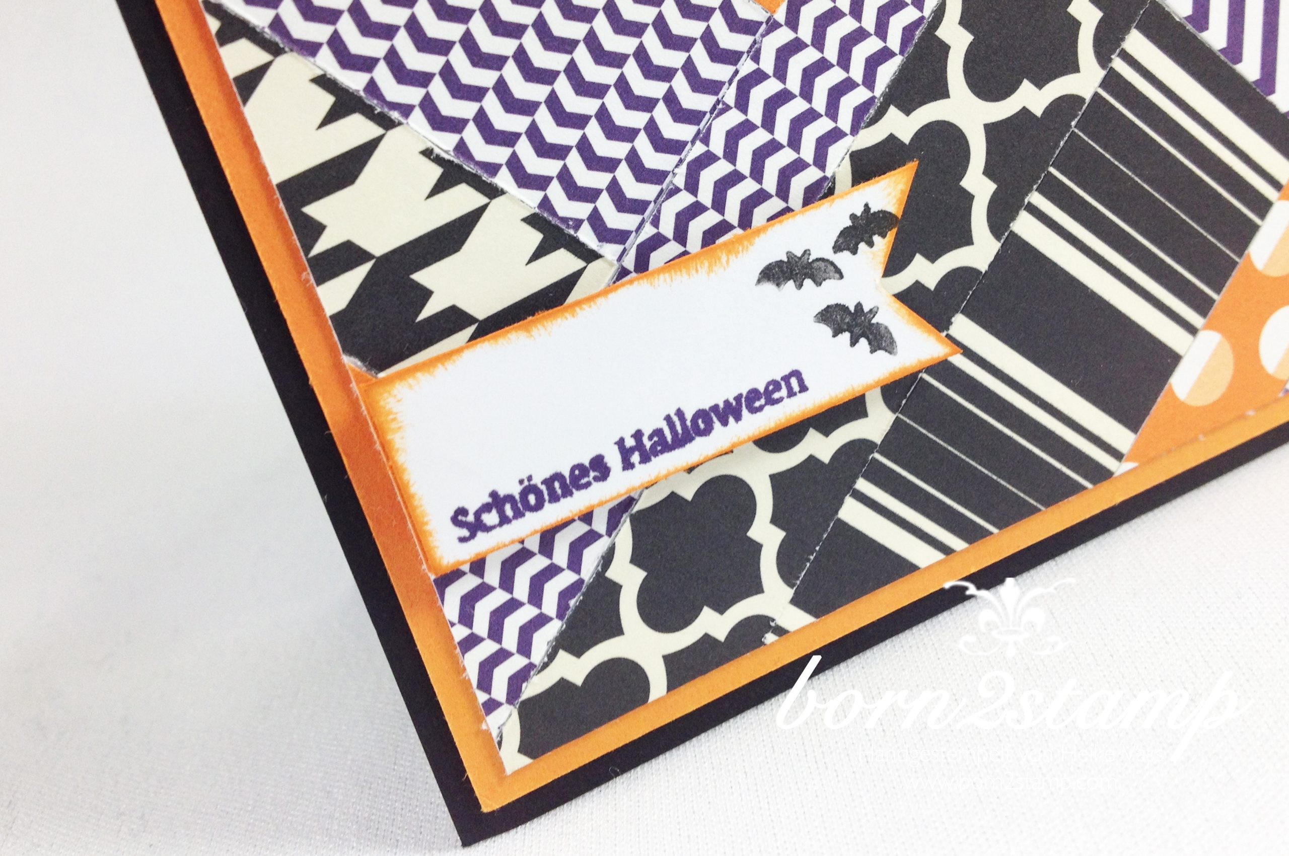 STAMPIN‘ UP! Halloweenkarte Aus dem Haeuschen 2