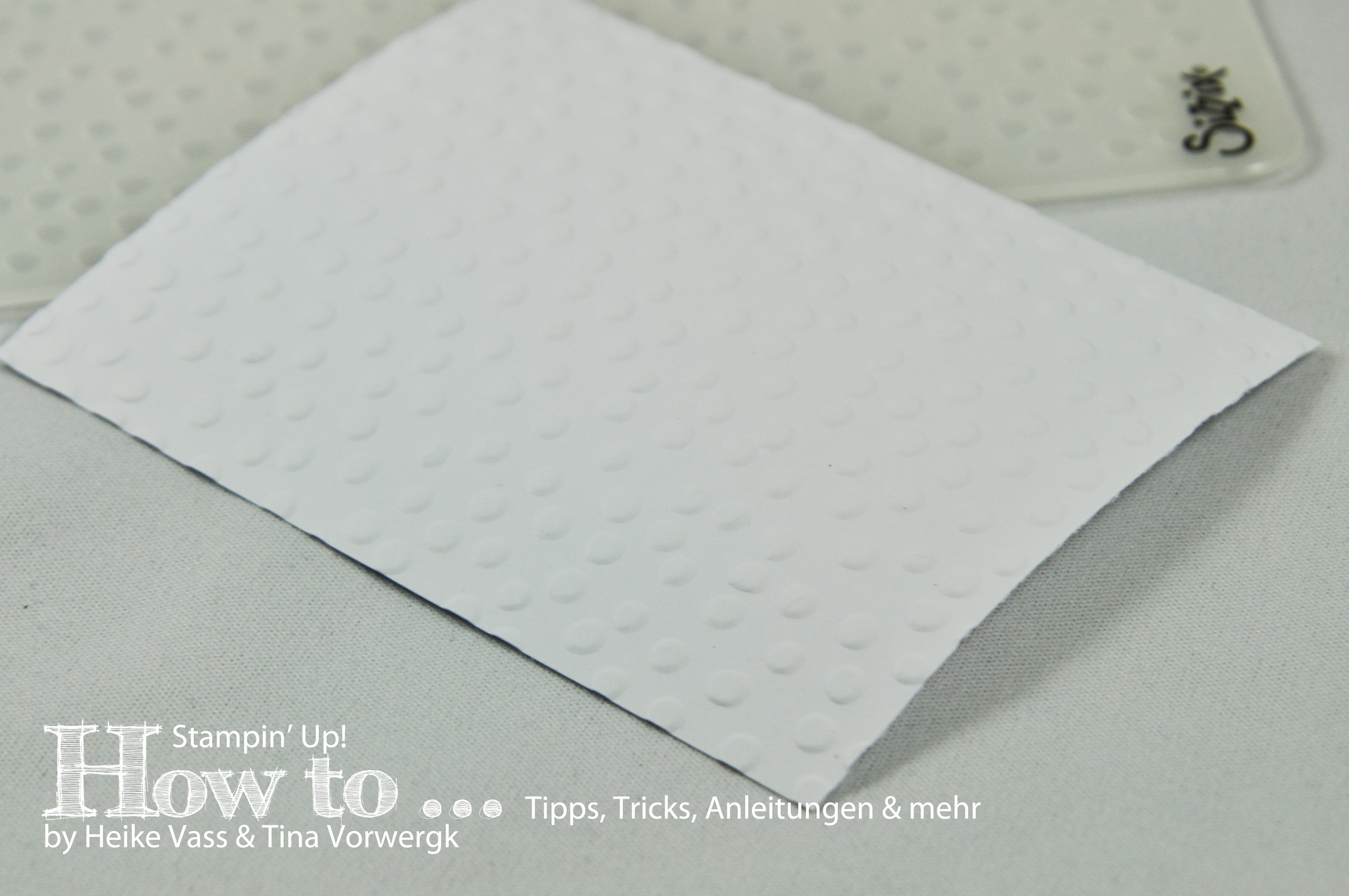 How to… Embossing