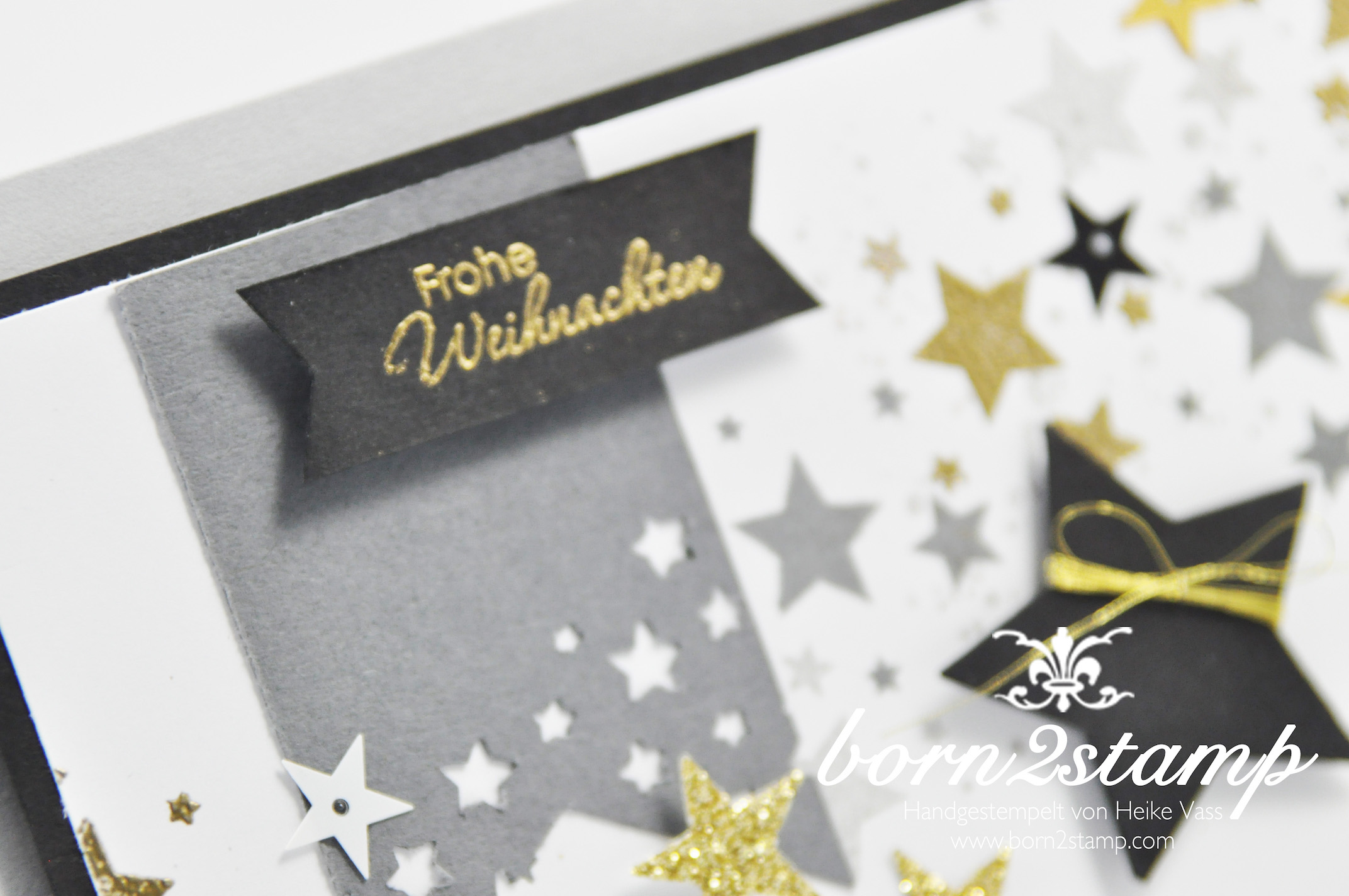 born2stamp STAMPIN‘ UP! Weihnachtskarte – Perpetual Birthday Calendar – Perfekte Paerchen – Sterne – stars